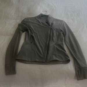 Lululemon Gray Zip-Up Jacket size 4